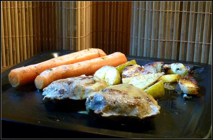 Name:  Home made italian sausages and carrots w pan fried potato and jerusalem artichoke.jpg
Views: 135
Size:  55.8 KB